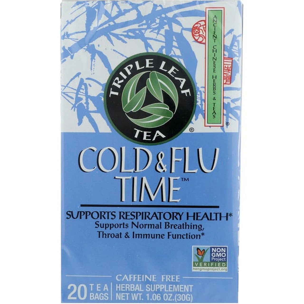 Triple Leaf Tea Cold and Flu Time, 20 Ea